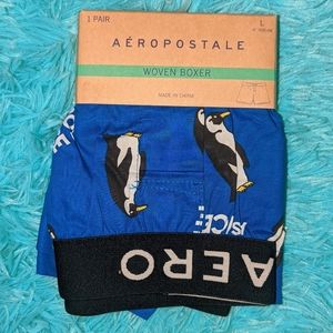 *3for20* Aeropostale - Cool as Ice - Penguins - Men's Woven Boxers Nwt